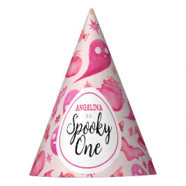 Gorro De Fiesta Girly Spooky One First Birthday Name