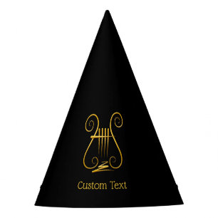 Gorro De Fiesta Golden Lyre