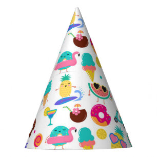 Gorro De Fiesta Golosinas de helado de frutas de verano Tutti Frui