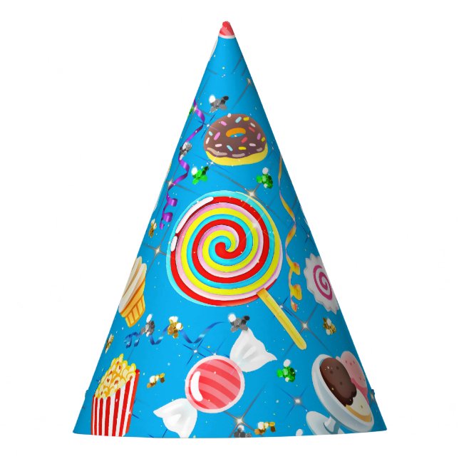 Gorro De Fiesta Golosinas Emoji (Anverso)