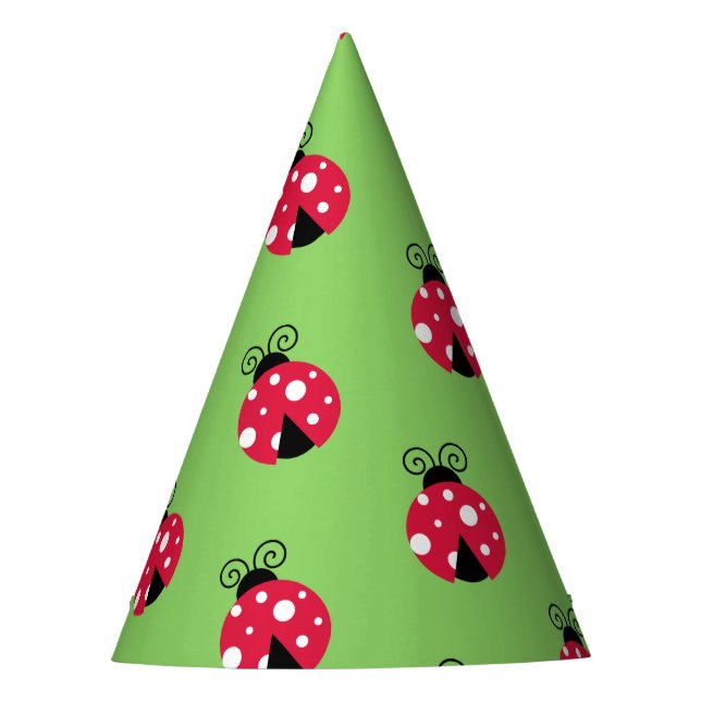 Gorro De Fiesta Gorra-Mariquitas del fiesta (Anverso)