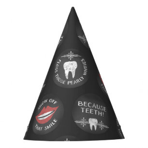 Gorro De Fiesta Gracioso patrón dentista - Higienista dental cura