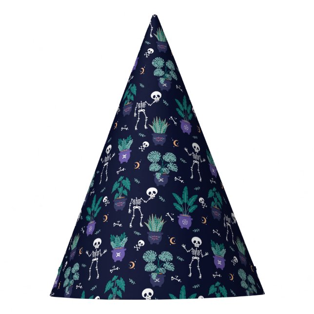 Gorro De Fiesta Gracioso Skeleton Halloween Hocus Pocus brujas (Anverso)