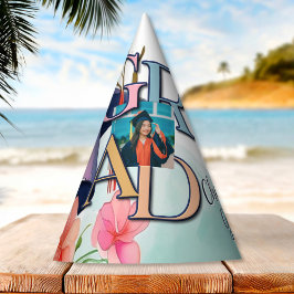 Gorro De Fiesta Graduación de imágenes en color agua