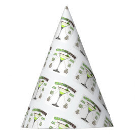 Gorro De Fiesta GRASSHOPPER Cocktail Recipe Art