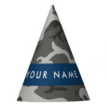 Gray Camouflage Pattern, Your name, Personalize