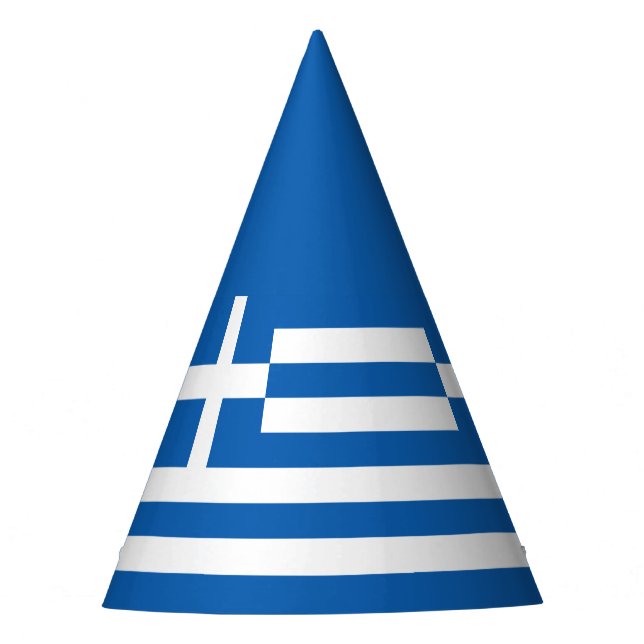 Gorro De Fiesta Greece flag  (Anverso)