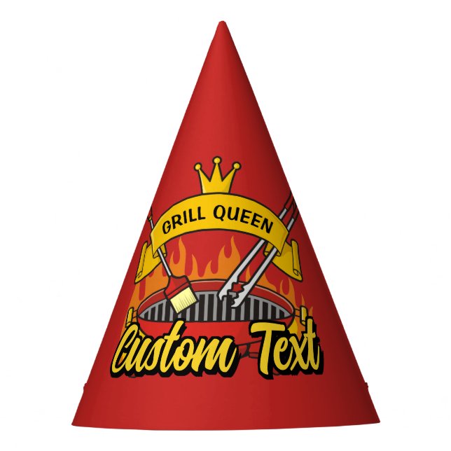 Gorro De Fiesta Grill Queen (Anverso)