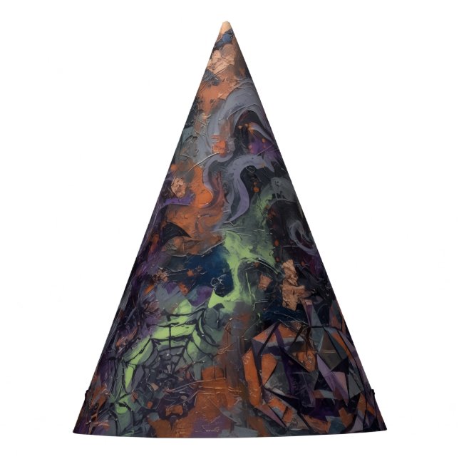 Gorro De Fiesta Halloween Abstracto (Anverso)