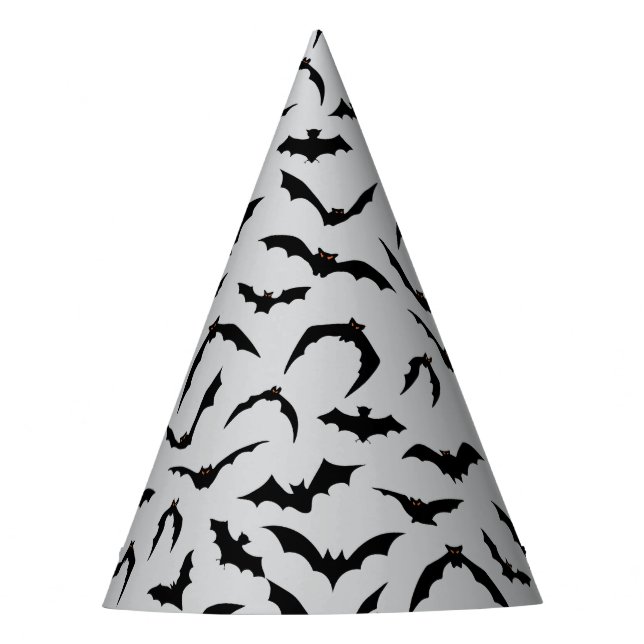 Gorro De Fiesta Halloween Bats Party Hat (Anverso)