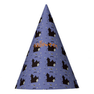 Gorro De Fiesta Halloween con las brujas y los palos de los