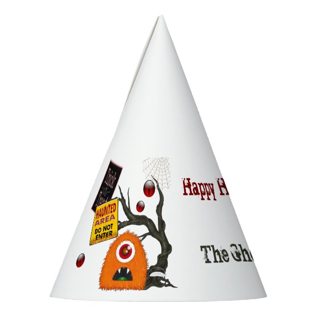 Gorro De Fiesta Halloween de habla espumosa (Izquierda)