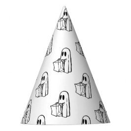 Gorro De Fiesta Halloween, Fantasma Blanco Lindo, Truco o Trato, B