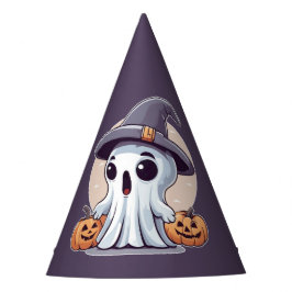 Gorro De Fiesta Halloween: Geist mit Kürbissen - 