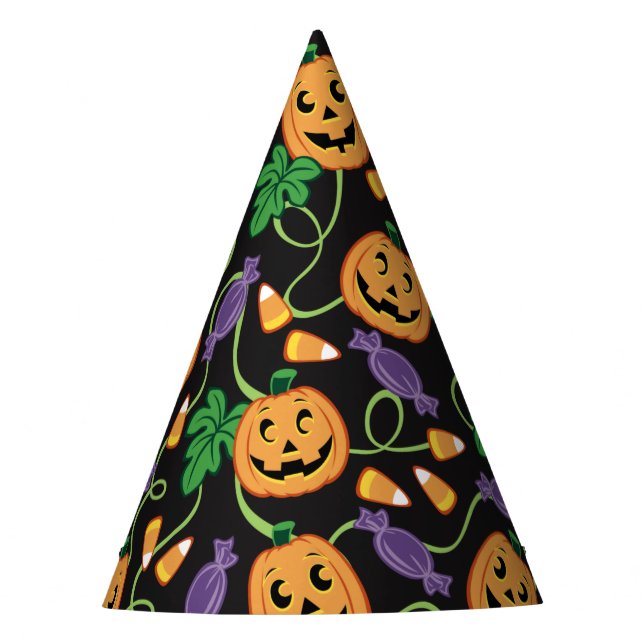 GORRO DE FIESTA HALLOWEEN PATTERN (Anverso)