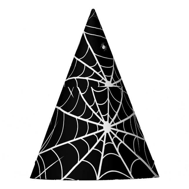 Gorro De Fiesta Halloween Spider Web (Anverso)