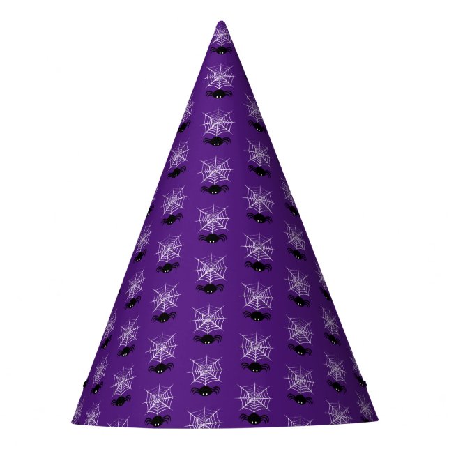Gorro De Fiesta Halloween Spider Web (Anverso)