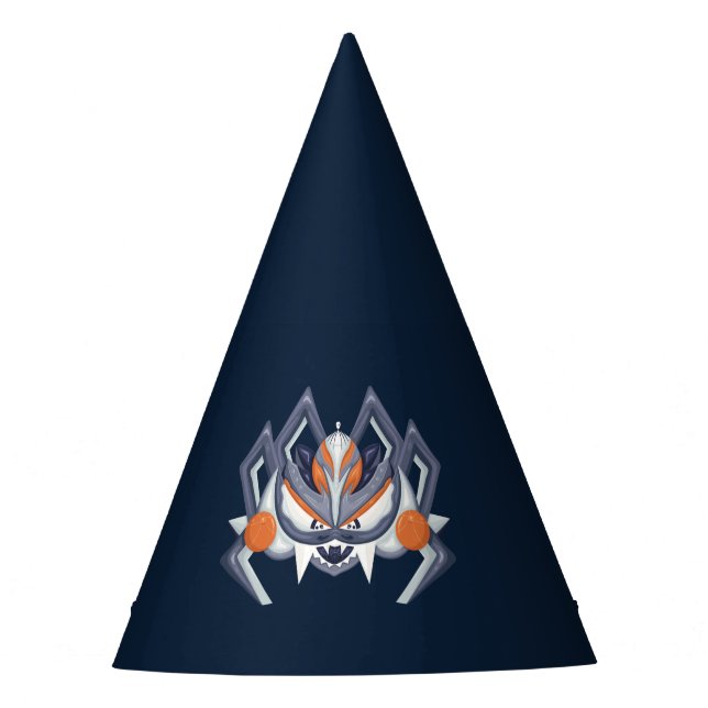 Gorro De Fiesta Halloween Spooky Spider / Rey de Calabaza (Anverso)