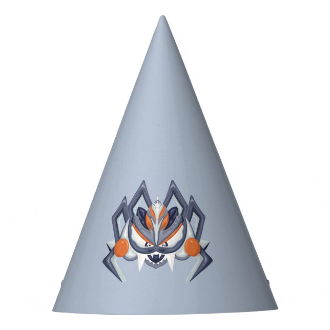 Gorro De Fiesta Halloween Spooky Spider / Rey de Calabaza (Anverso)