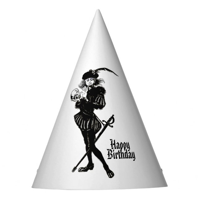 Gorro De Fiesta Hamlet Theater Happy Birthday (Anverso)