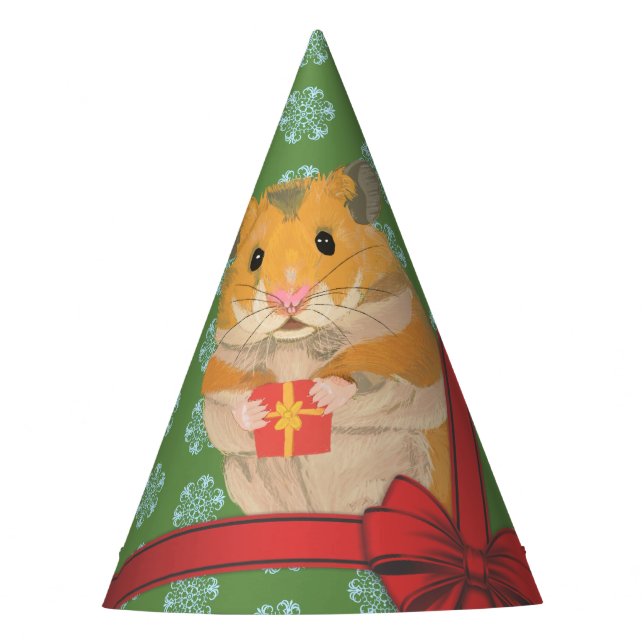 Gorro De Fiesta Hammy Navidades Navidades Hamster (Anverso)
