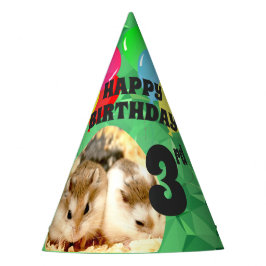 Gorro De Fiesta Hammyville - Gemas Verdes de Cute Hamster