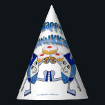 Gorro De Fiesta Hanukkah Dancing Dreides y Jelly Doughnut<br><div class="desc">Está viendo la colección Lee Hiller de arte fotográfico y diseños de decoración de casa y oficina, ropa, regalos y objetos de colección. Los diseños incluyen la fotografía Lee Hiller y la colección de arte digital de medios mixtos. Puedes ver su fotografía de la naturaleza en http://HikeOurPlanet.com/ y seguir su...</div>