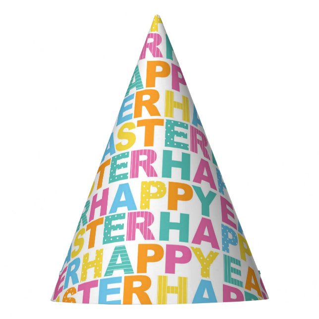 Gorro De Fiesta Happy Easter Party Hat (Anverso)
