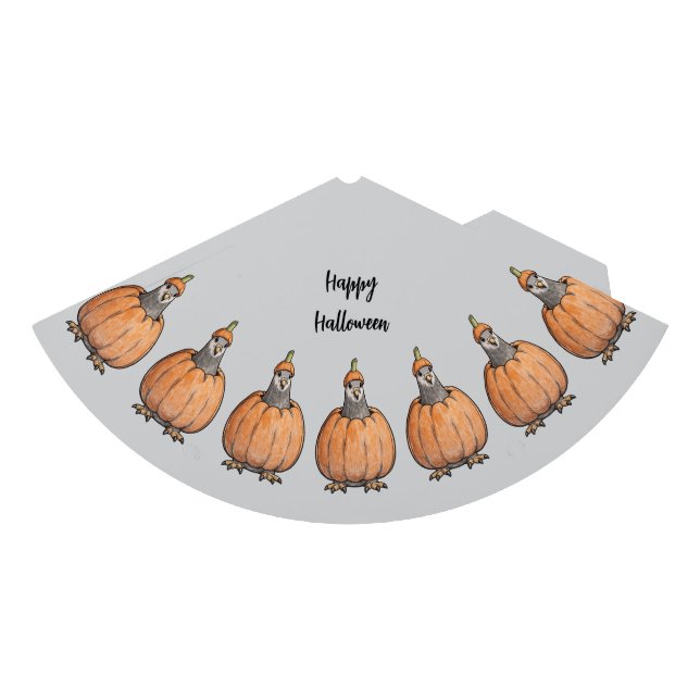 Gorro De Fiesta Happy Halloween Partyhütchen mit Taube (Anverso)
