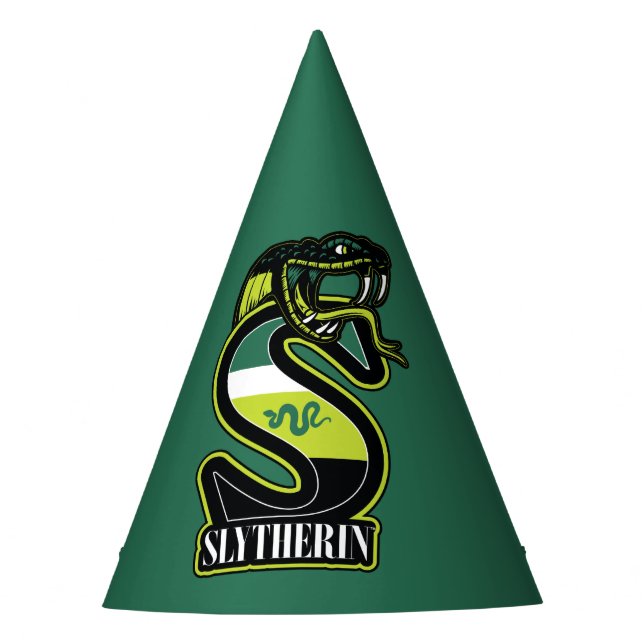 Gorro De Fiesta HARRY POTTER™ | Insignia deportiva SLYTHERIN™ (Anverso)