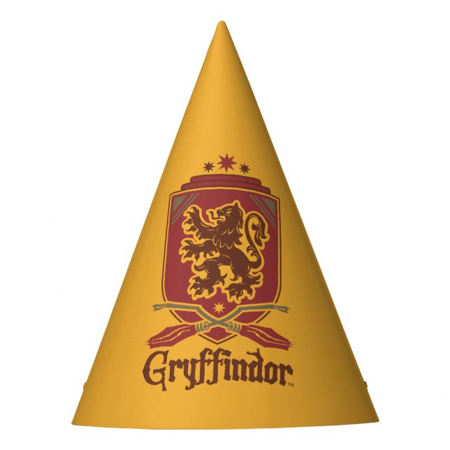 Gorro De Fiesta Harry Potter | Tarjeta Gryffindor QUIDDITCH™ (Anverso)