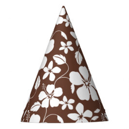 GORRO DE FIESTA HAWAIIAN HULA (HIBISCUS) BROWN