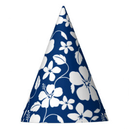 GORRO DE FIESTA HAWAIIAN HULA (HIBISCUS) NAVY