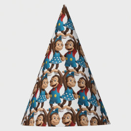 Gorro De Fiesta Heart Hands Monkeys  - Sweet Mimo & Zina