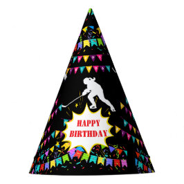 Gorro De Fiesta Hockey Girl Player Birthday