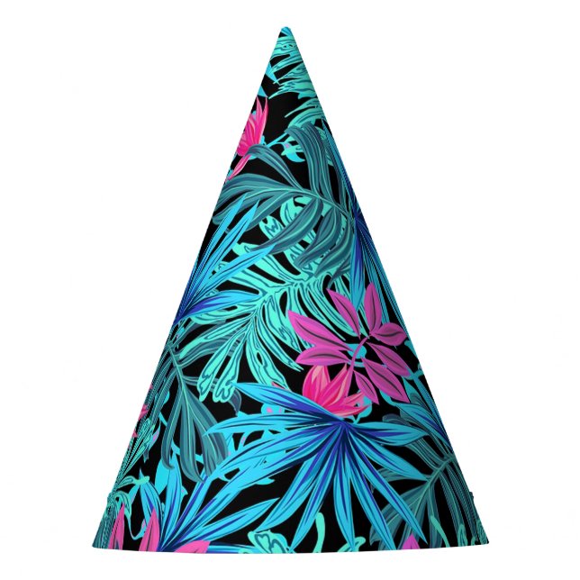 Gorro De Fiesta Hojas tropicales (Anverso)
