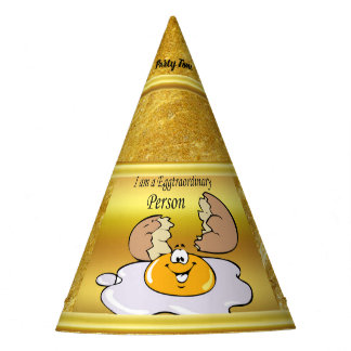 Gorro De Fiesta huevo frito del personaje de dibujos animados con