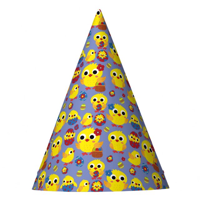 Gorro De Fiesta Huevos de Pascua Retro Hatch (Anverso)