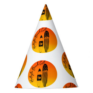 Gorro De Fiesta Huntington Beach Surfboards y Sunsets