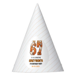 Gorro De Fiesta I Was 6 Now I’m 7 Basketball – 7th Birthday Party