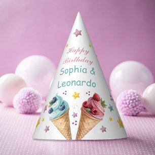 Gorro De Fiesta Ice Cream Guay Birday Party