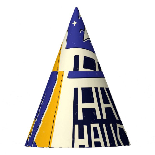 Gorro De Fiesta Ilustracion Halloween de historietas (Anverso)