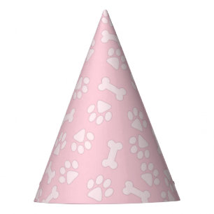 Gorro De Fiesta Impresión de garras de perro y huesos de perro