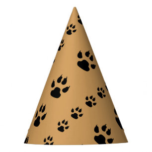 Gorro De Fiesta Impresiones de pintura de cachorro