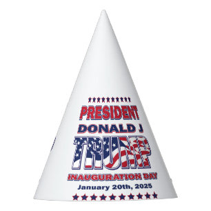 Gorro De Fiesta Inauguración del presidente Trump 2025