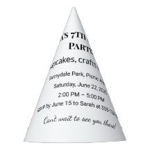 Invitación a la fiesta de cumpleaños personalizada