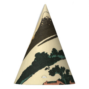 Gorro De Fiesta Katsushika Hokusai Dawn en la provincia de Kai