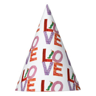 Gorro De Fiesta La oruga muy hambrienta   AMOR