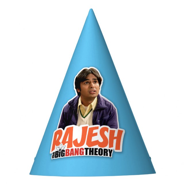 Gorro De Fiesta La teoría del Big Bang | Rajesh (Anverso)