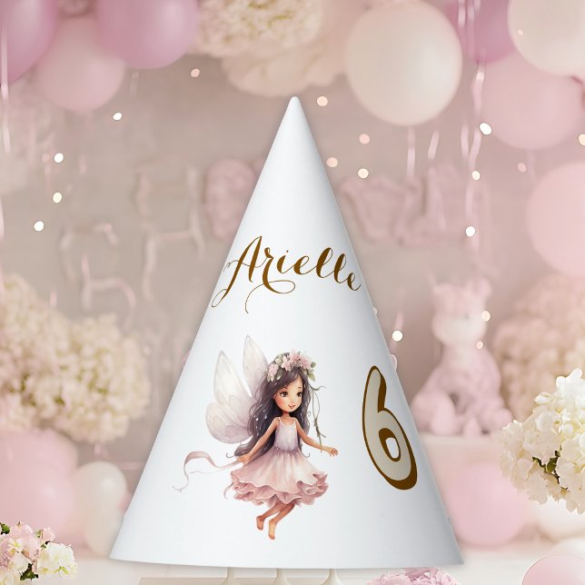 Gorro De Fiesta Lavender Fairy wildflower pixie cumpleaños (Subido por el creador)